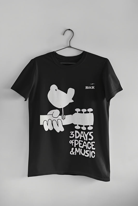 Stockholm Jazz & Woodstock Kunst T-Skjorte (Limited Edition)