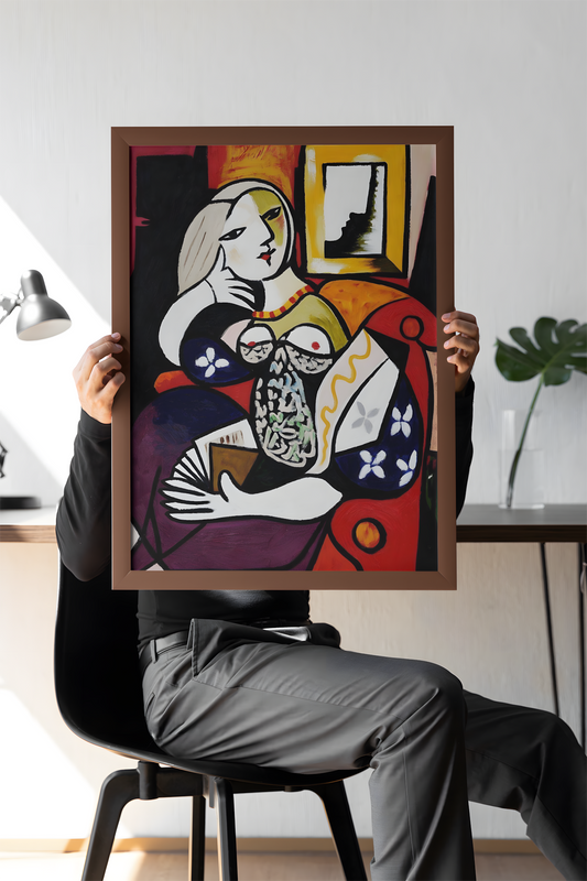 Pablo Picasso - Woman with a Book (1932)