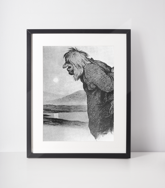 Theodor Kittelsen Samling - Kunsttrykk A3/A3 - Uten ramme