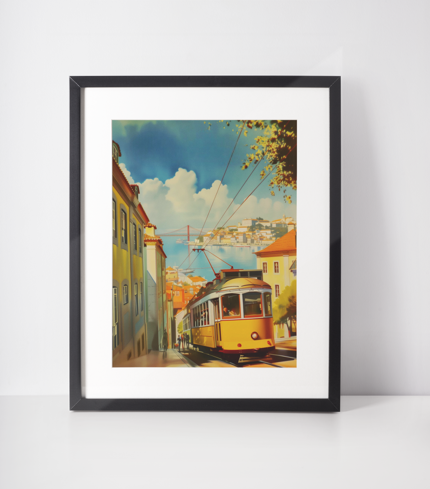Pop-Kunst Iberia Byer - Kunsttrykk A3+/A3 - Uten ramme