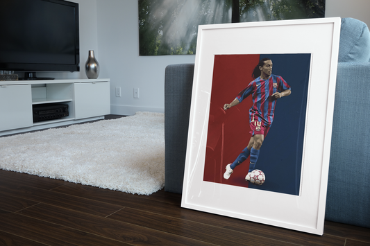 Fotball Legender Samling - Kunsttrykk A3+/A3 - Uten ramme