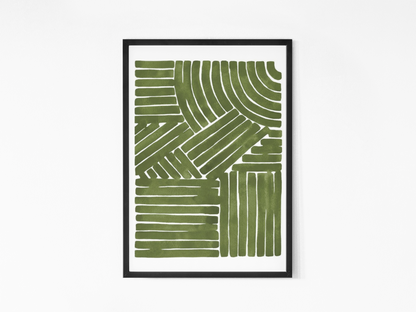 Japandi Stil - Kunsttrykk A3+/A3 - Uten ramme