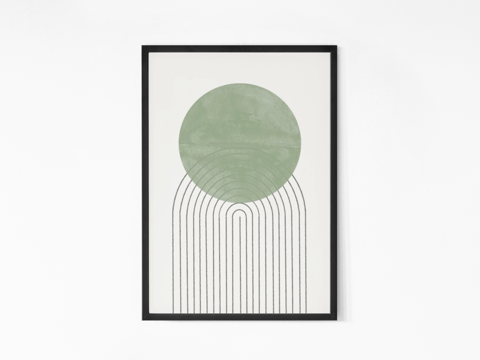 Japandi Stil - Kunsttrykk A3+/A3 - Uten ramme