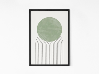 Japandi Stil - Kunsttrykk A3+/A3 - Uten ramme