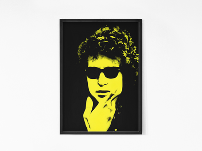 Fado Portugal Kunst- Blanding Musikk - Kunsttrykk A3+/A3 - Uten ramme #2 Bob Dylan