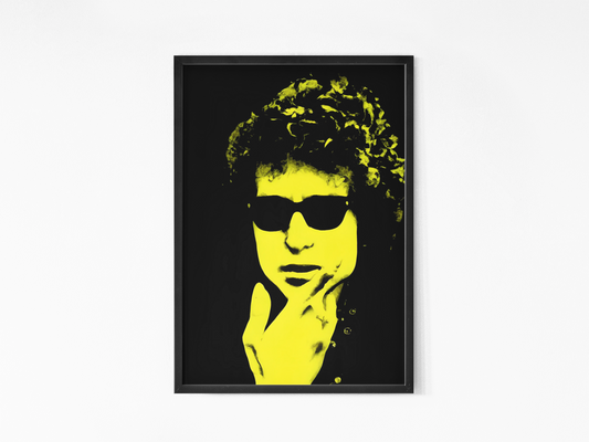 Fado Portugal Kunst- Blanding Musikk - Kunsttrykk A3+/A3 - Uten ramme #2 Bob Dylan