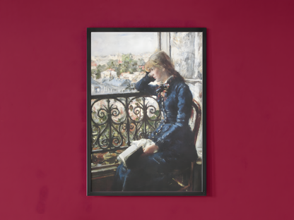 Hans Heyerdahl Kunstsamling • Blanding av ulike verk #4 Ved vinduet