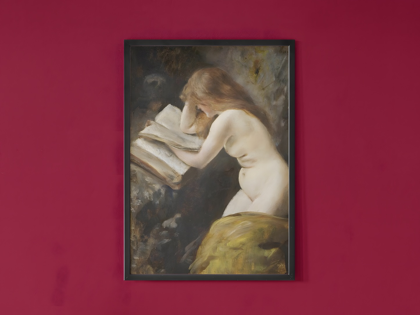 Hans Heyerdahl Kunstsamling • Blanding av ulike verk #7 The penitent Mary Magdalene