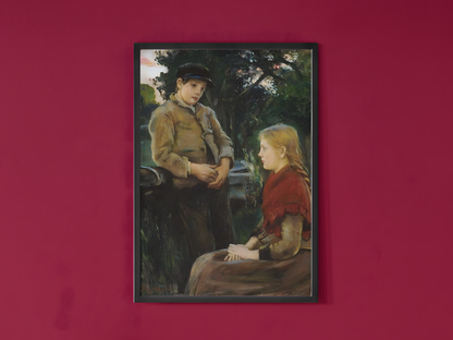 Hans Heyerdahl Kunstsamling • Blanding av ulike verk #3 De foreldreløse