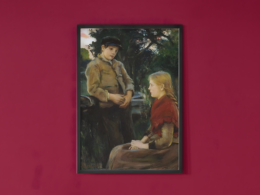 Hans Heyerdahl Kunstsamling • Blanding av ulike verk #3 De foreldreløse