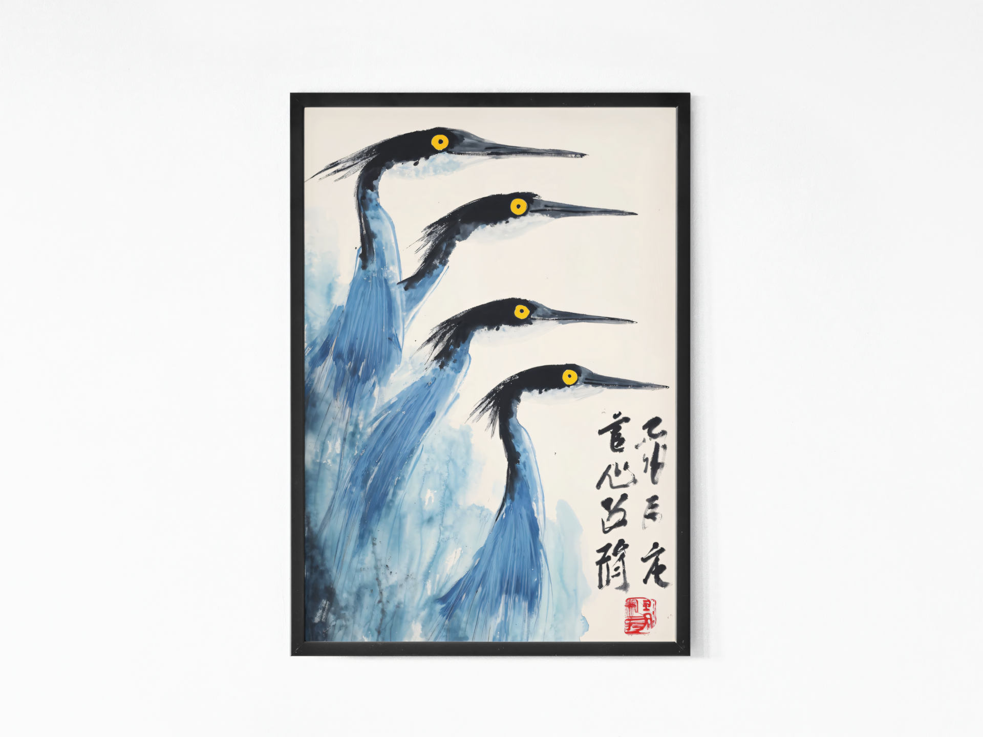 Matsumoto Hoji - Cranes III Matsumoto Hoji - Cranes III