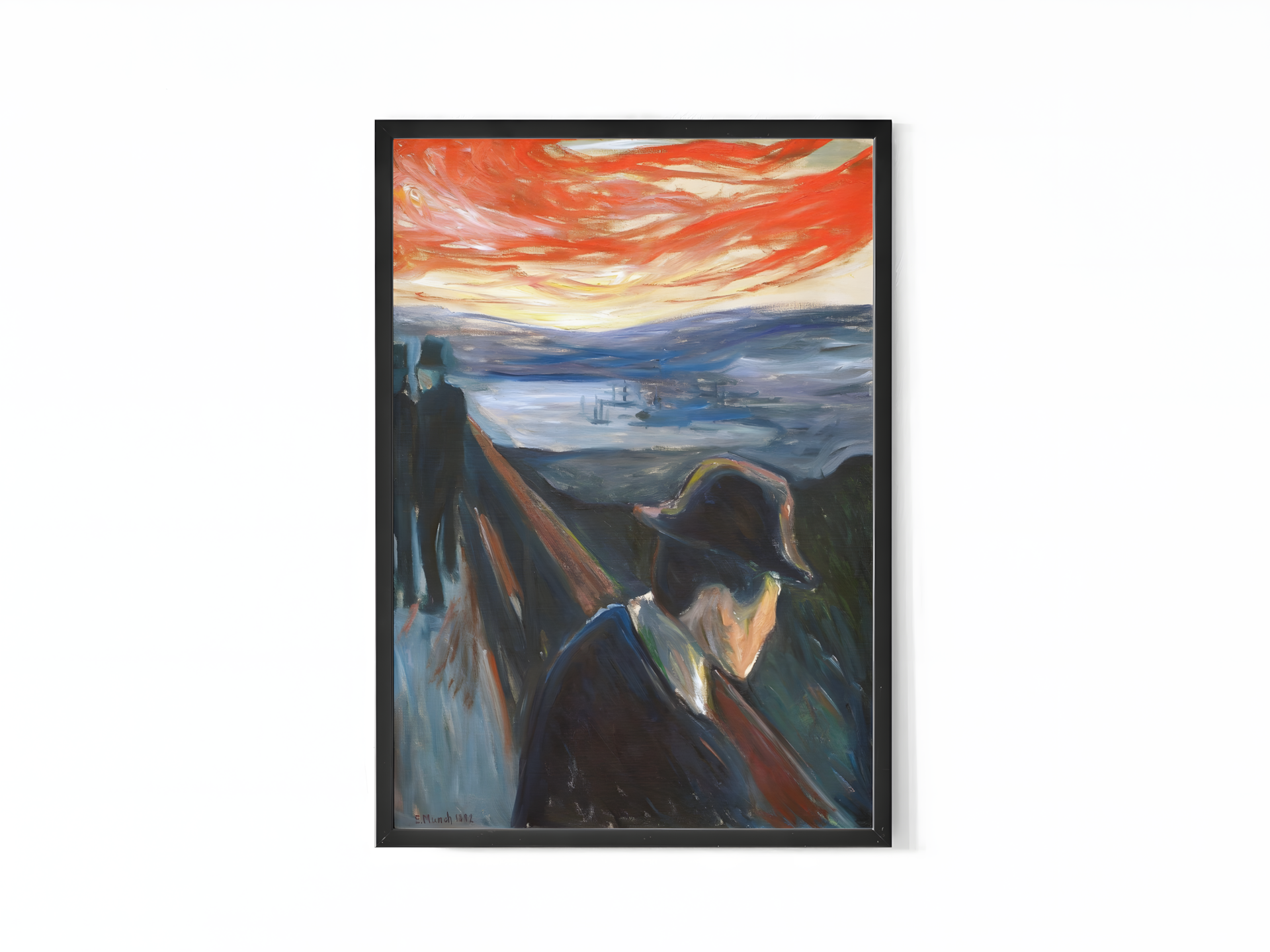 Edvard Munch - Sick Mood at Sunset (Despair)