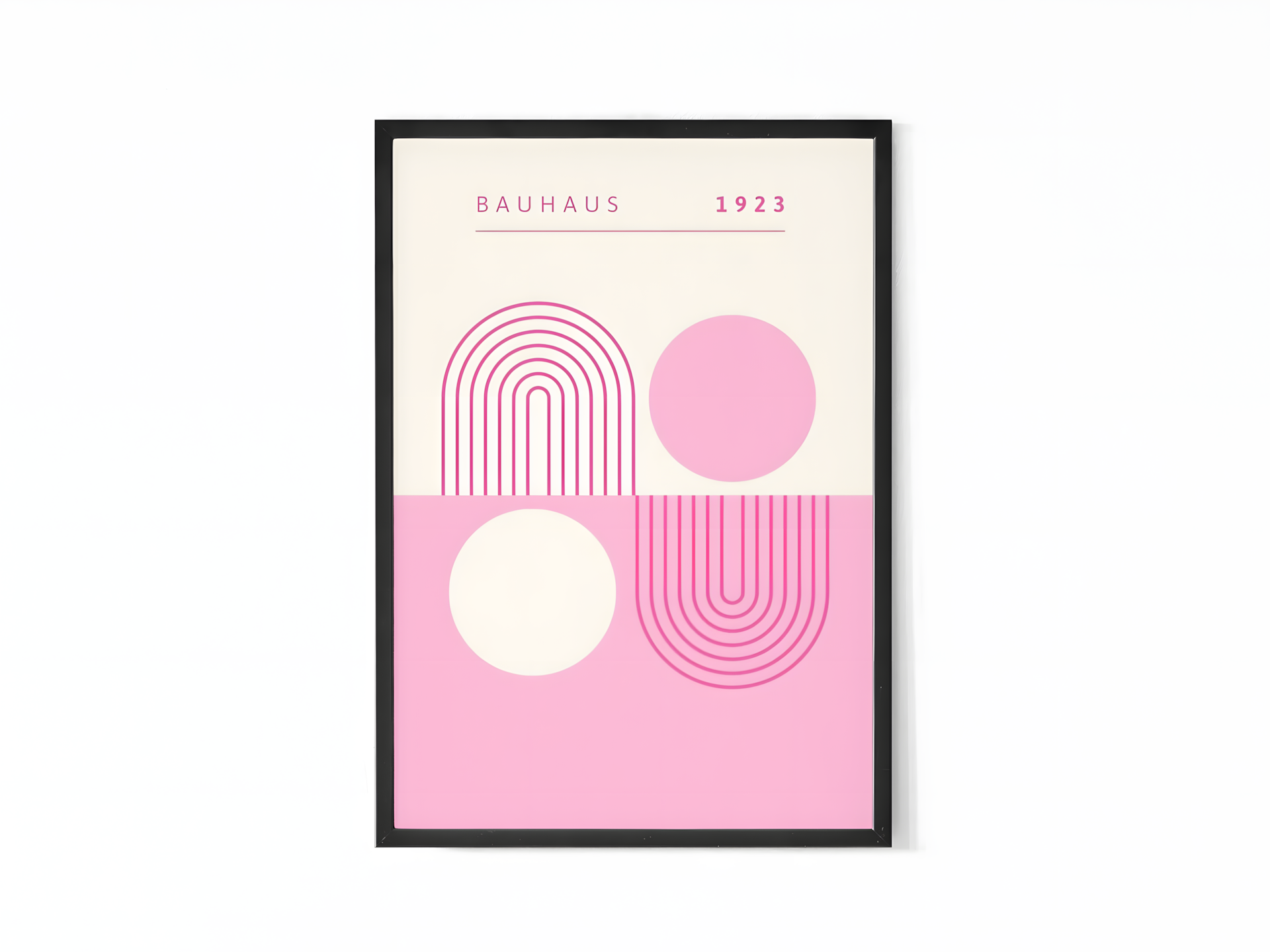 Bauhaus 1923 Rosa