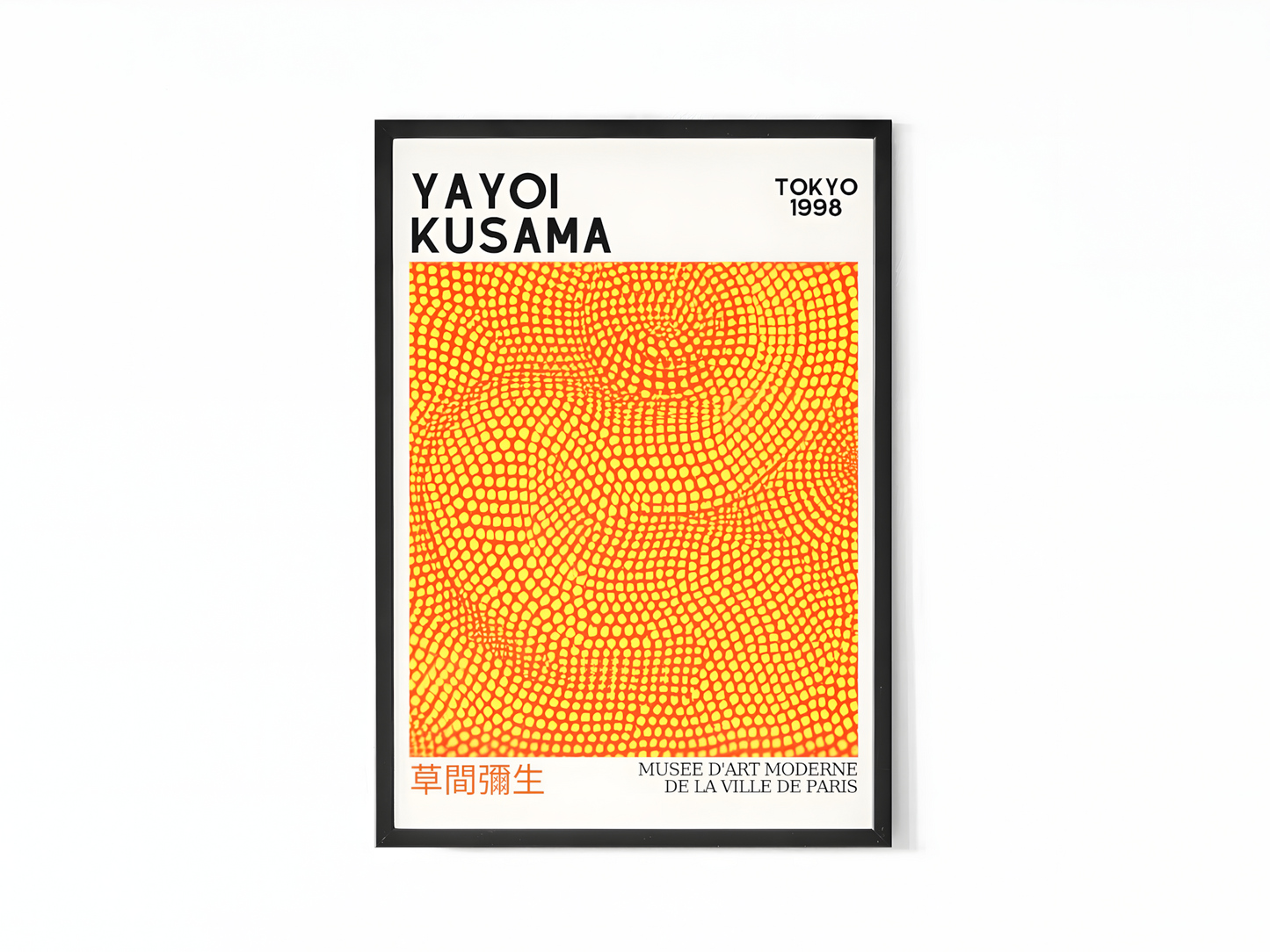 Yayoi Kusama Museum Poster 1998
