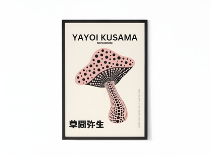 Yayoi Kusama Mushroom