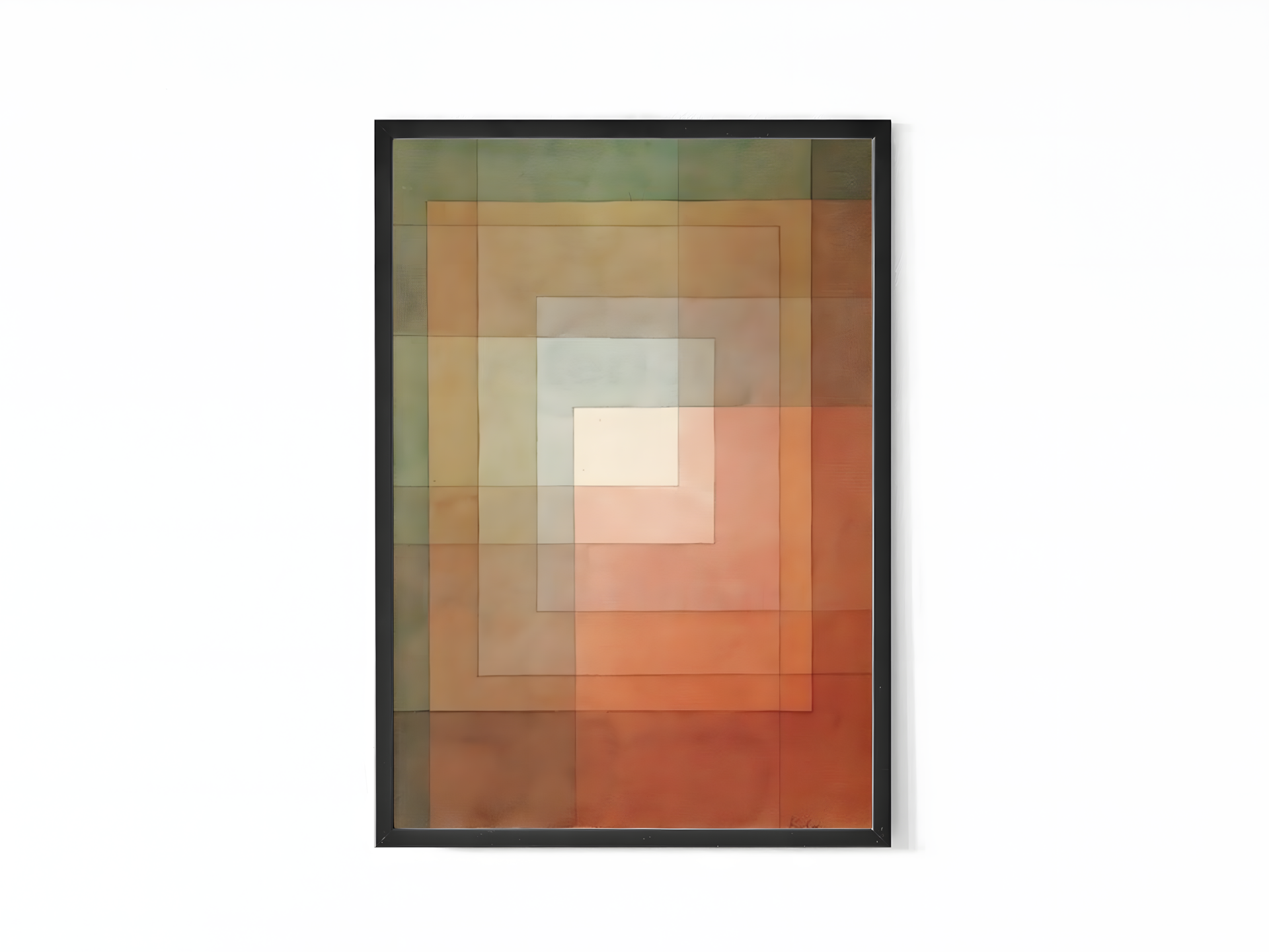 Paul Klee - White Framed Polyphonically