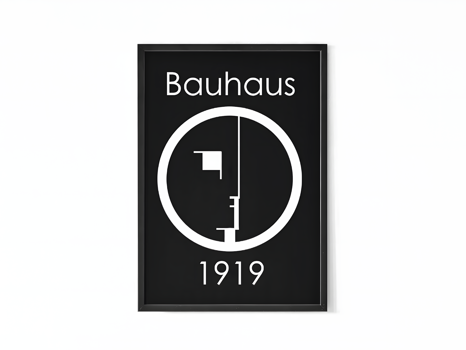 Bauhaus 1919 Sort