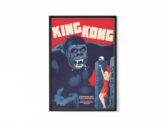 King Kong Vintage Poster (Dansk)