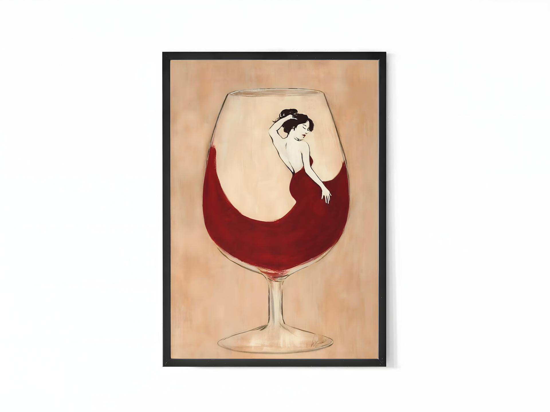 Red Wine Lady