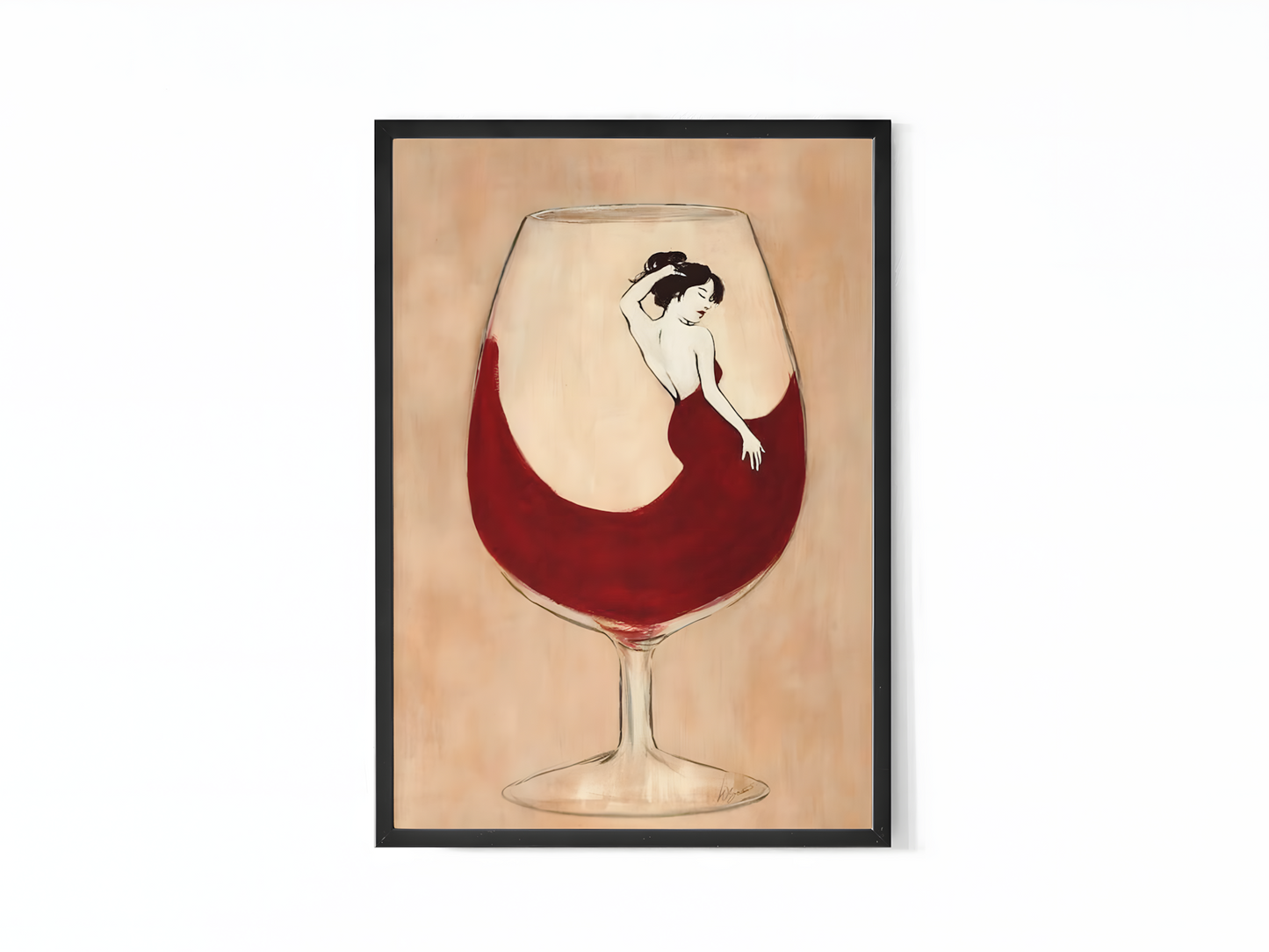 Red Wine Lady