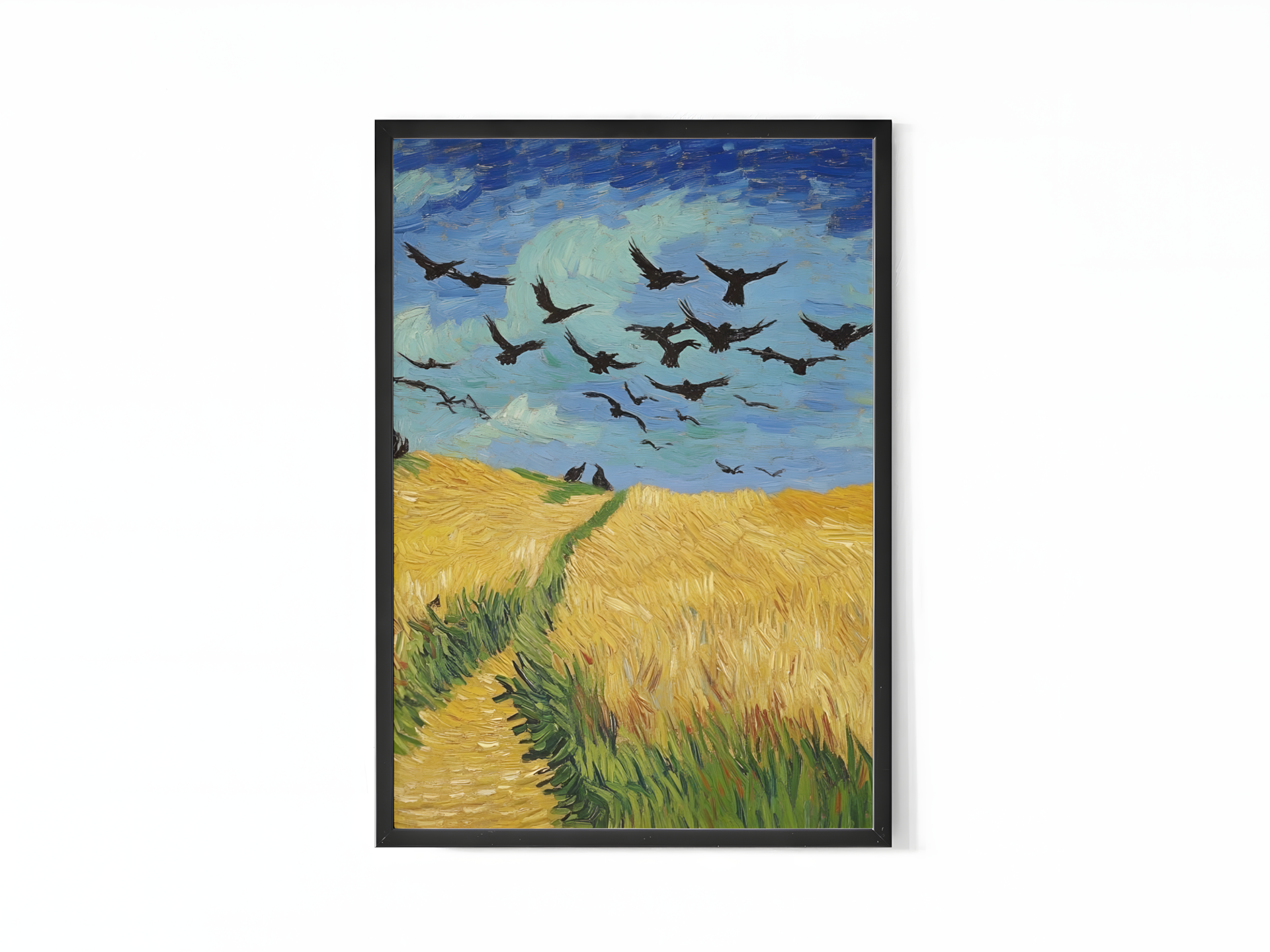 Vincent van Gogh - Wheatfield with Crows