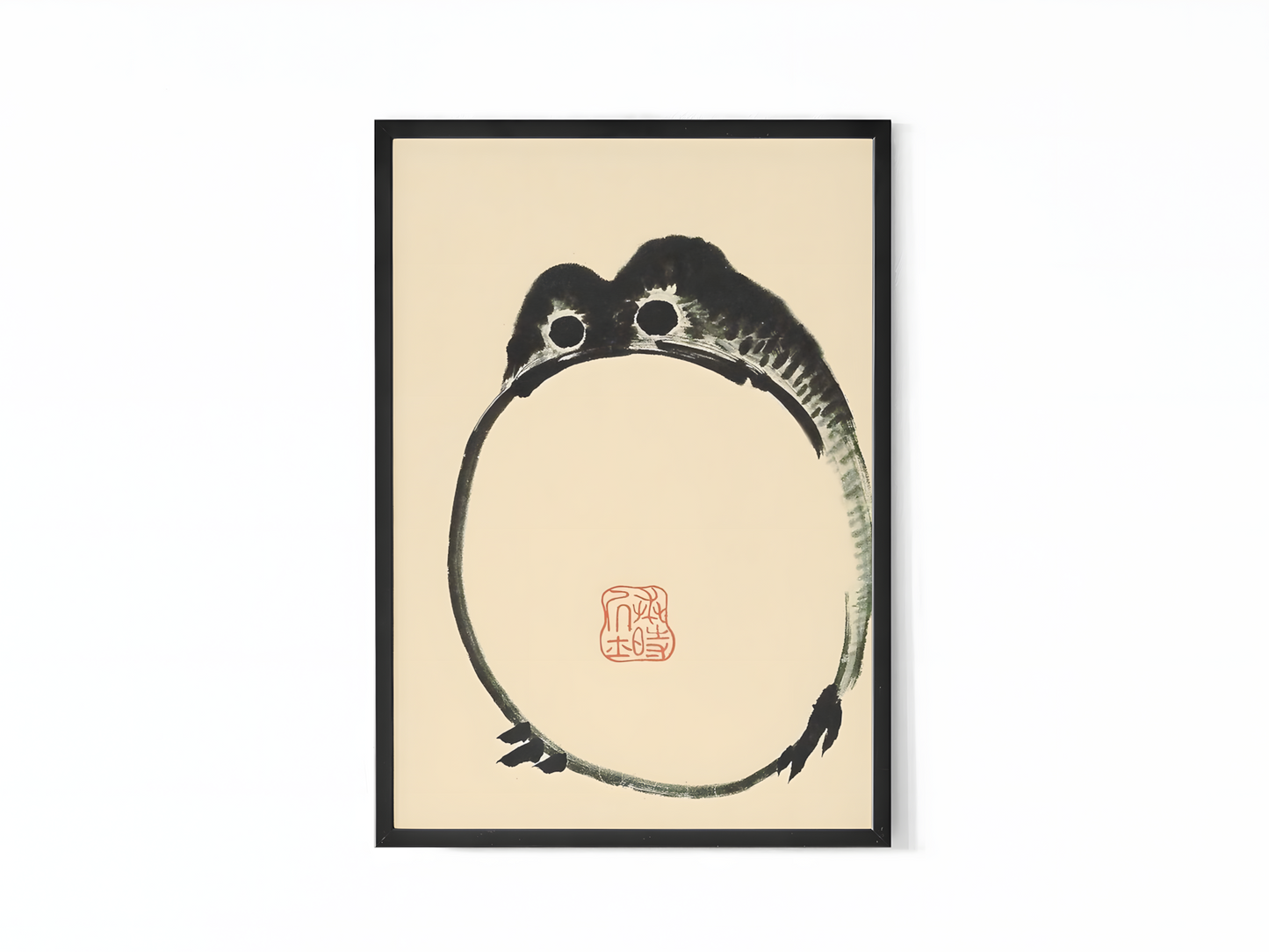 Matsumoto Hoji - Sad Frog (1814)