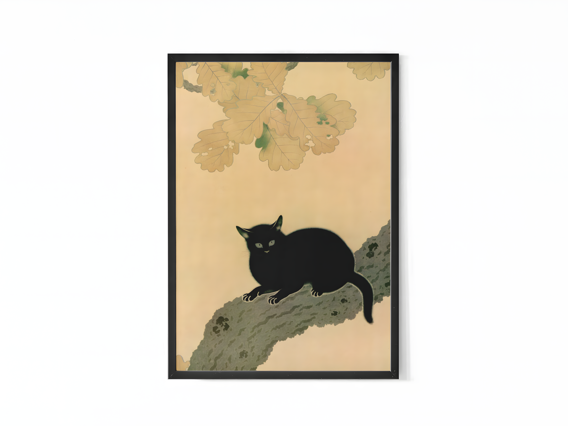 Hishida Shunsō - Black Cat (Kuroki Neko)