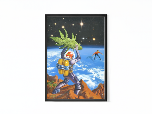 Marijuana Samling #2 Cannabis Astronaut