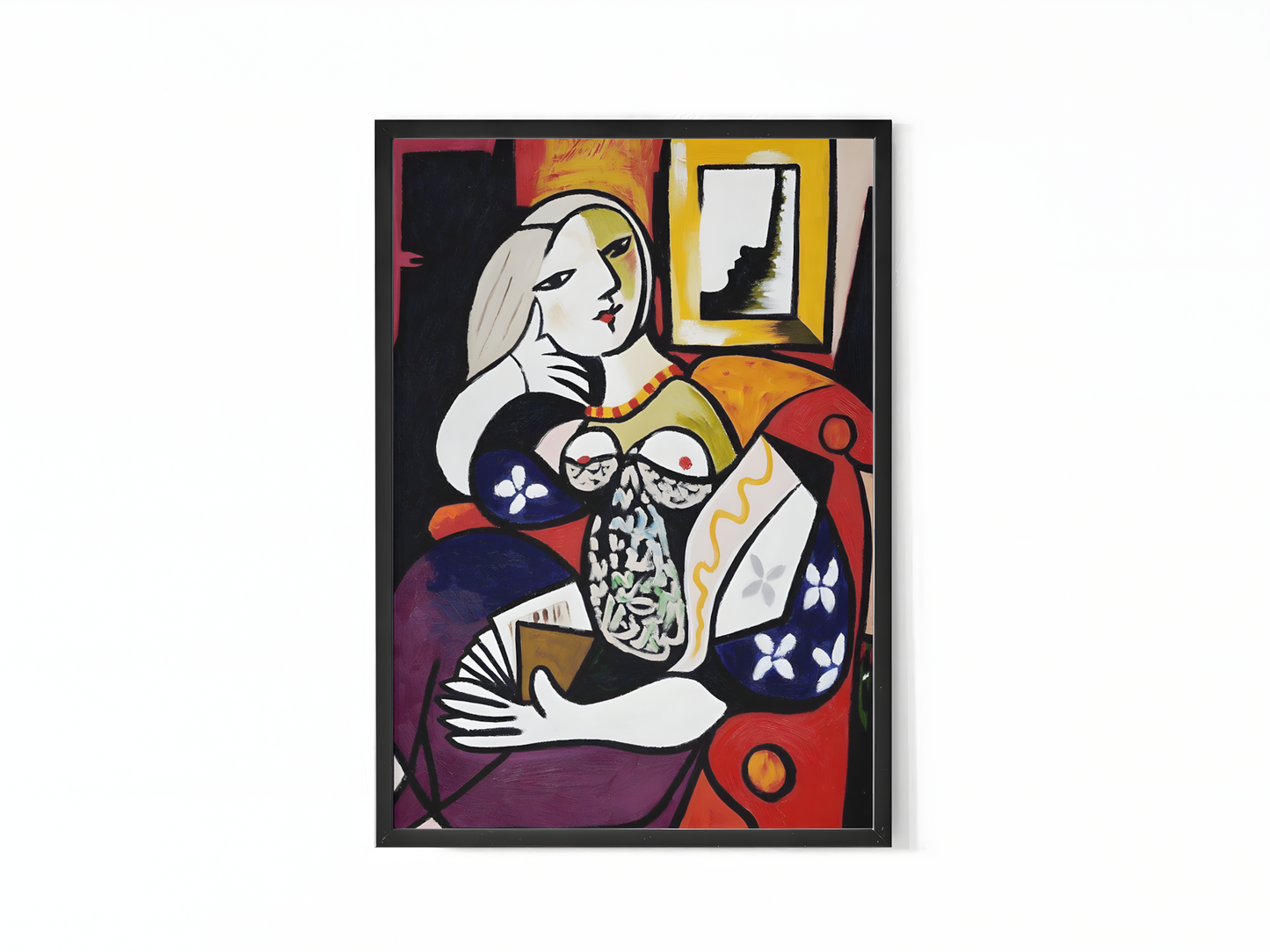 Pablo Picasso - Woman with a Book (1932)