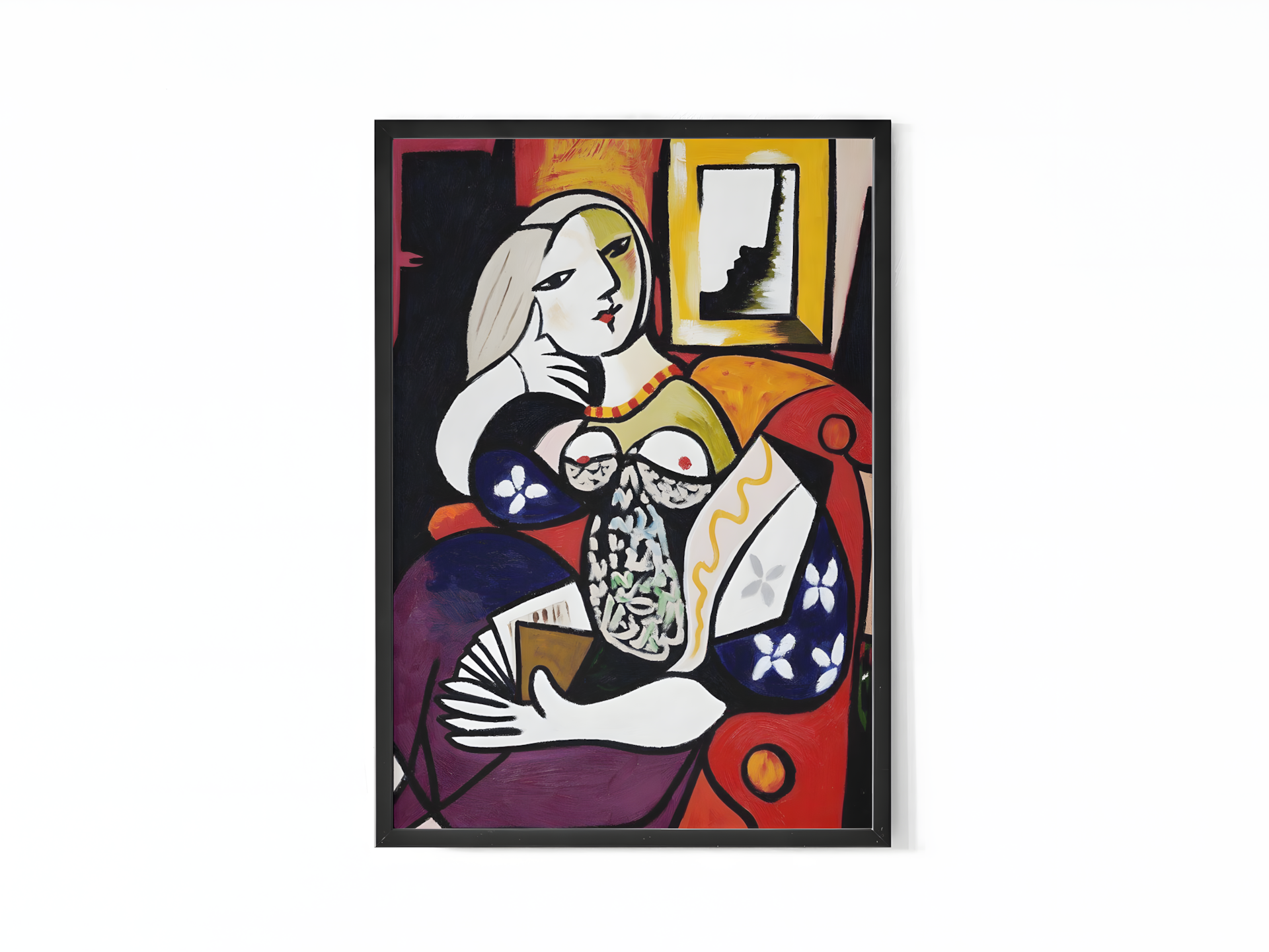 Pablo Picasso - Woman with a Book (1932)