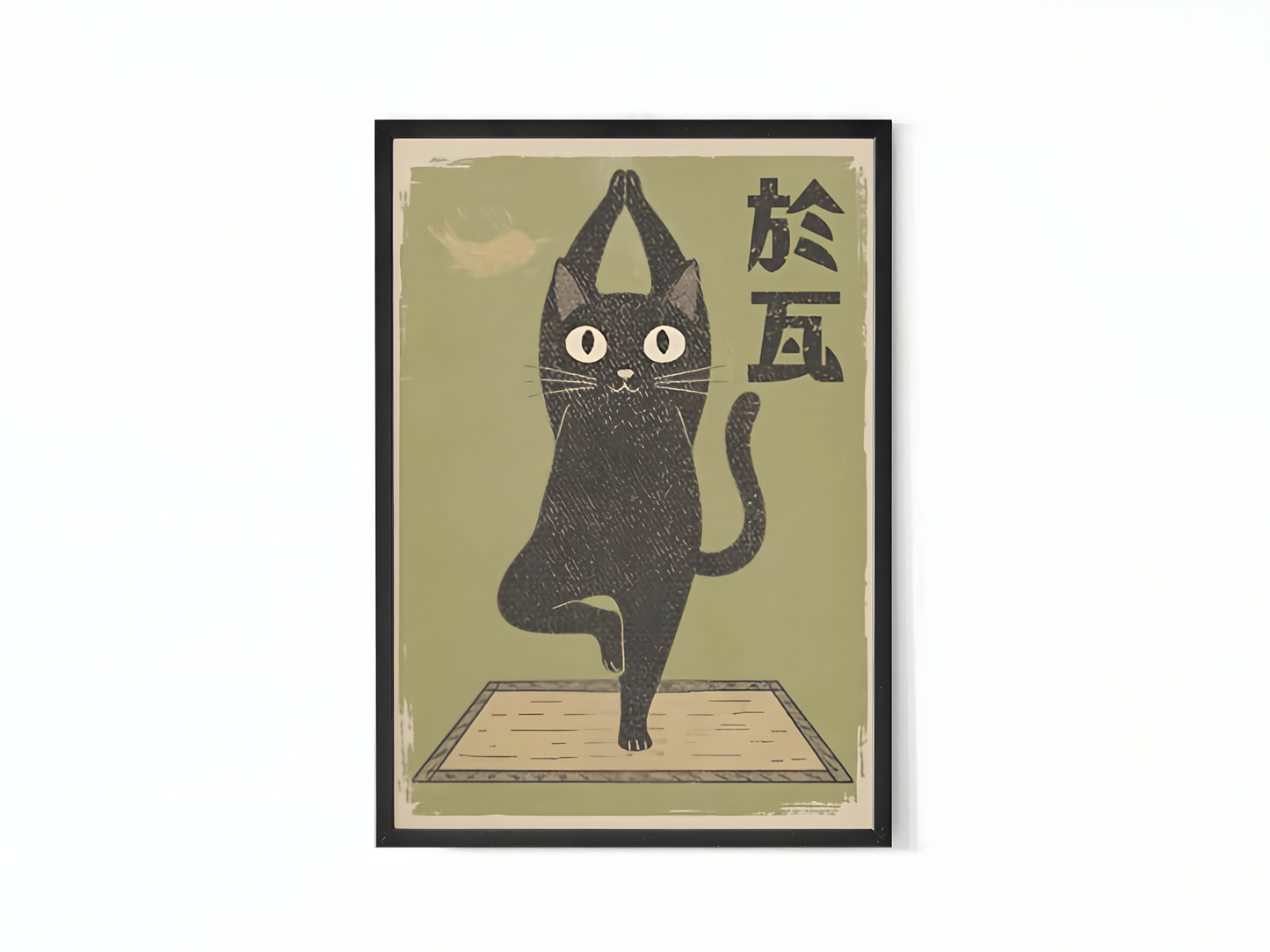 Japanese Yoga Cat