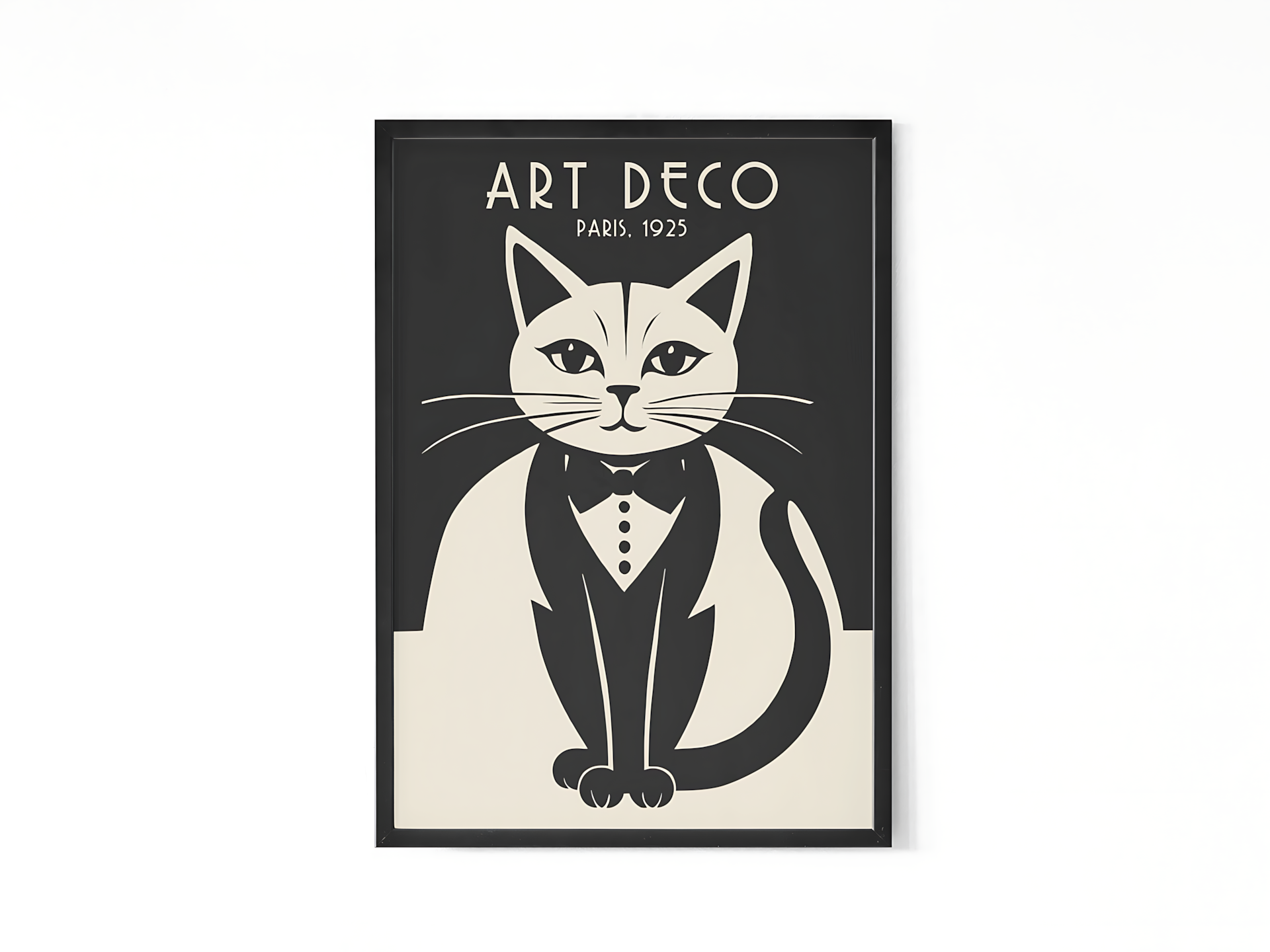 Art Deco Cat 1925 Paris