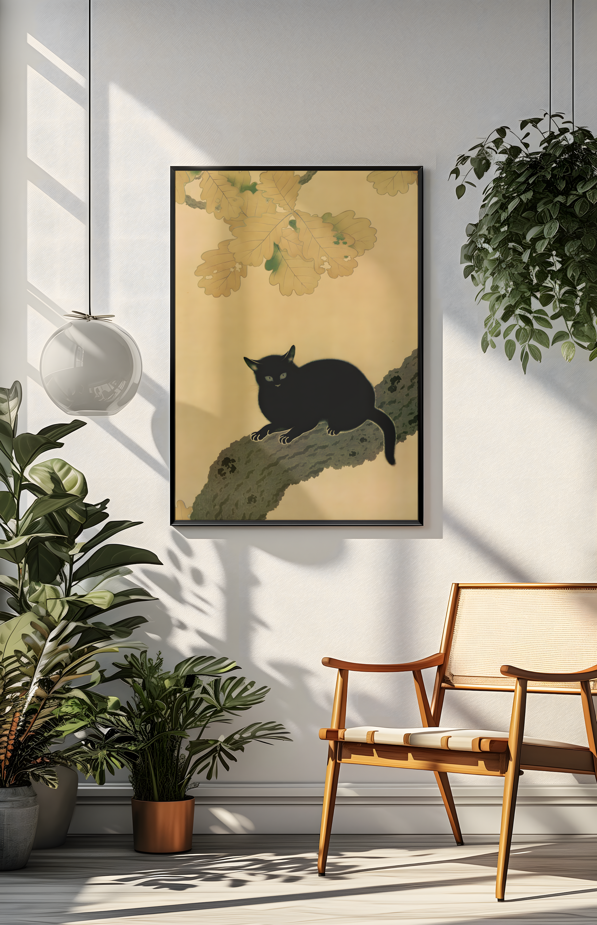 Hishida Shunsō - Black Cat (Kuroki Neko)