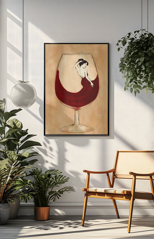 Red Wine Lady
