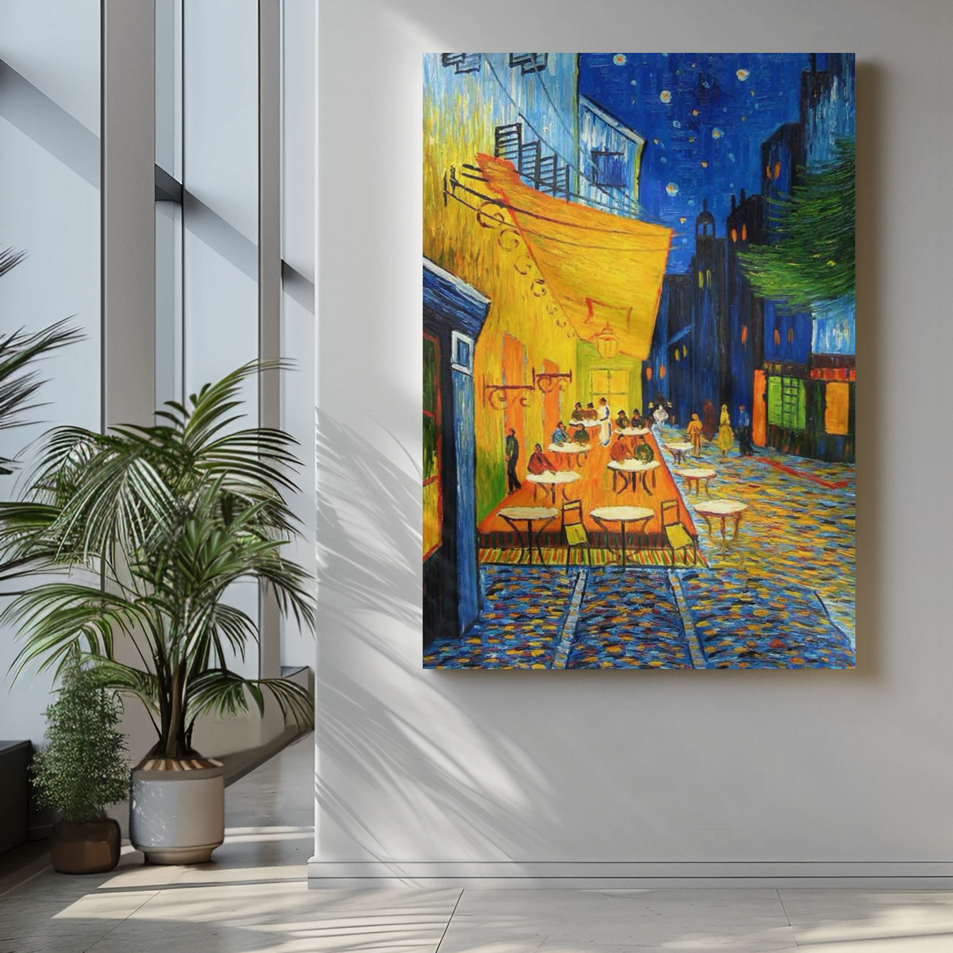 Van Gogh Kunstplakater • Blanding av ulike verk Nightcafè