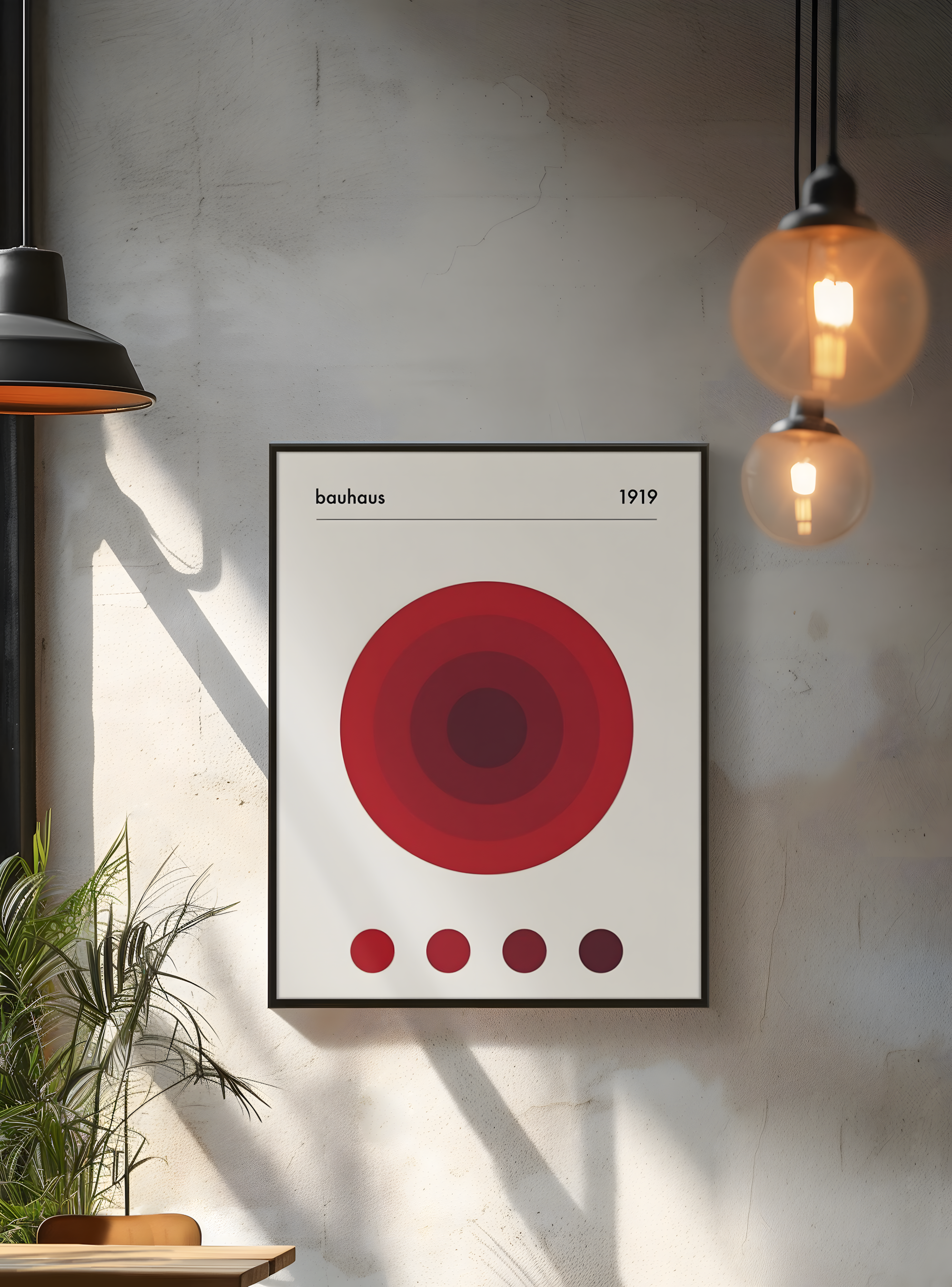 Bauhaus 1919 Rød