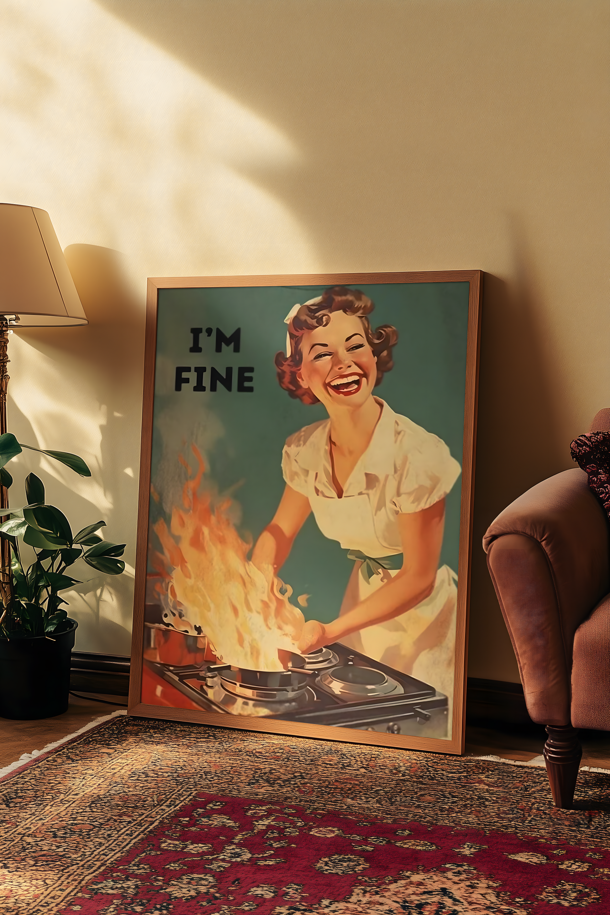 Vintage "I'm Fine"