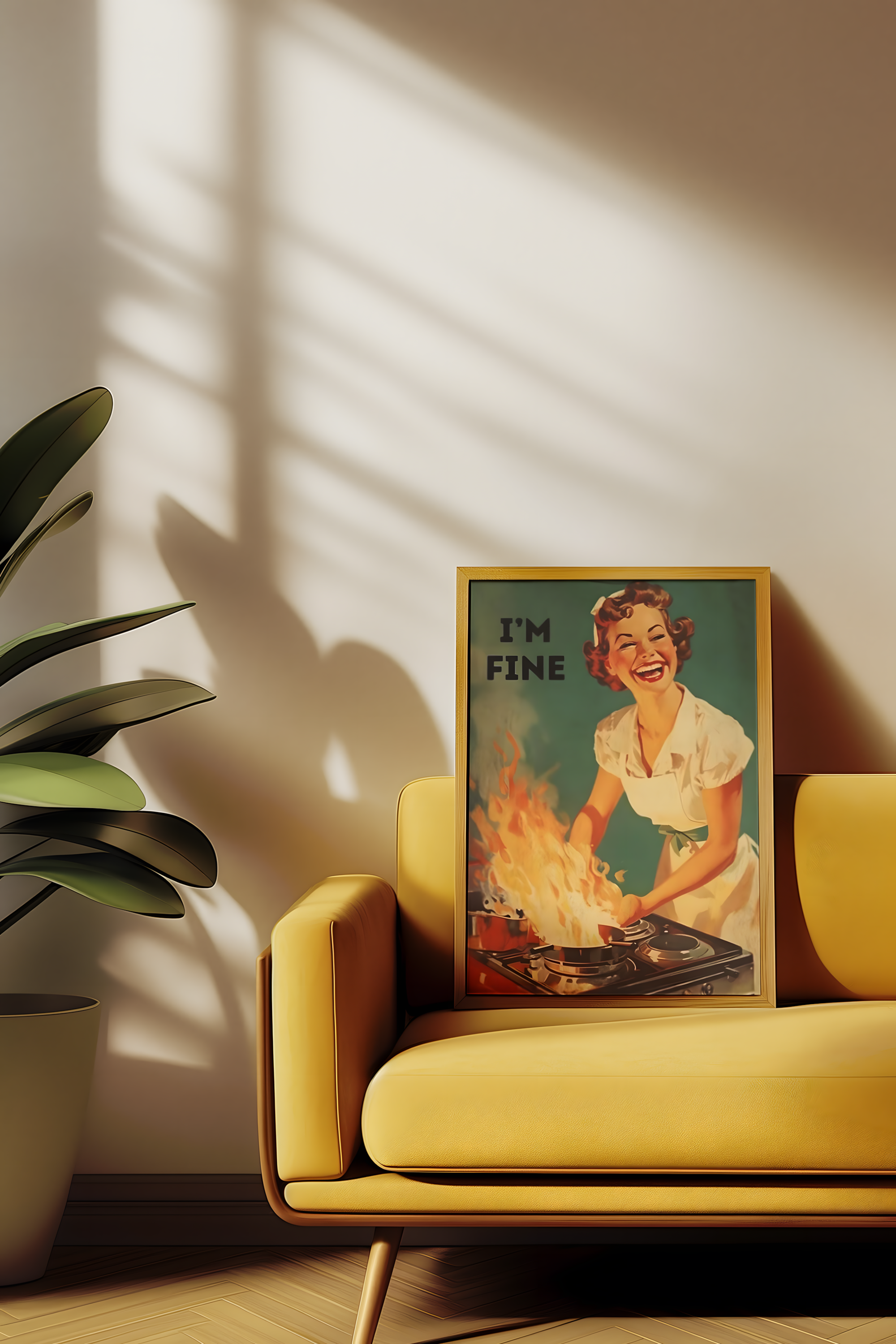 Vintage "I'm Fine"