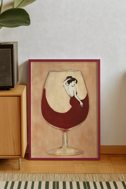 Red Wine Lady