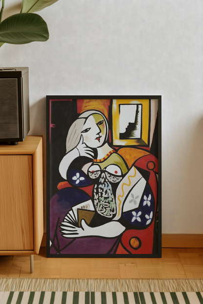 Pablo Picasso - Woman with a Book (1932)