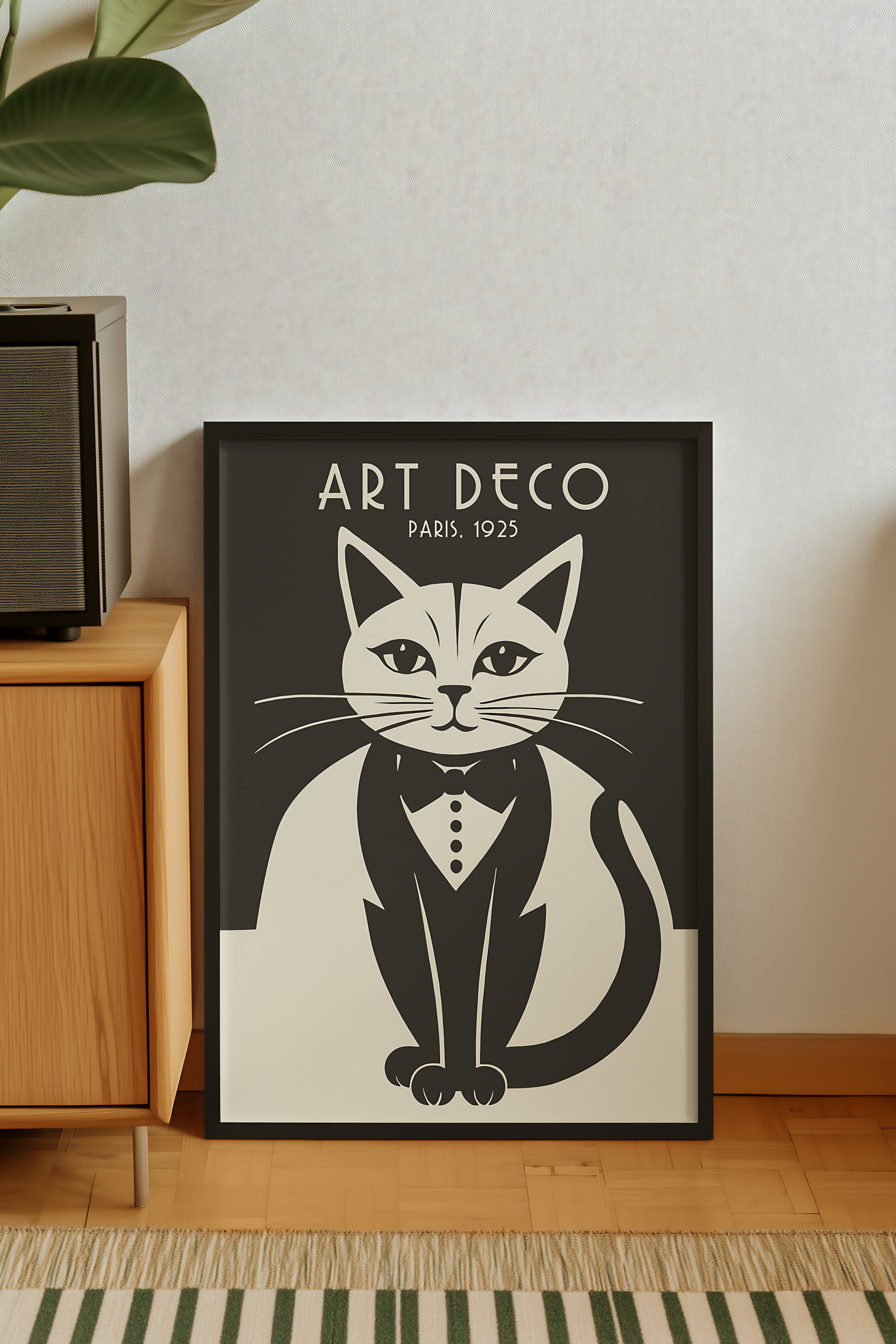 Art Deco Cat 1925 Paris