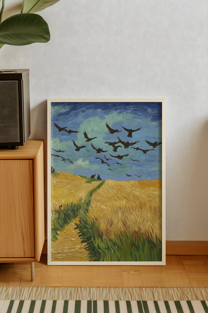 Vincent van Gogh - Wheatfield with Crows