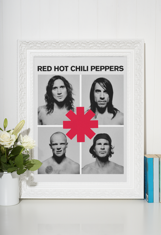 Red Hot Chili Peppers Kunstsamling - Kunsttrykk A3+/A3 - Uten ramme