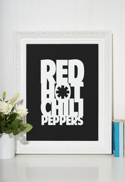 Red Hot Chili Peppers Kunstsamling - Kunsttrykk A3+/A3 - Uten ramme