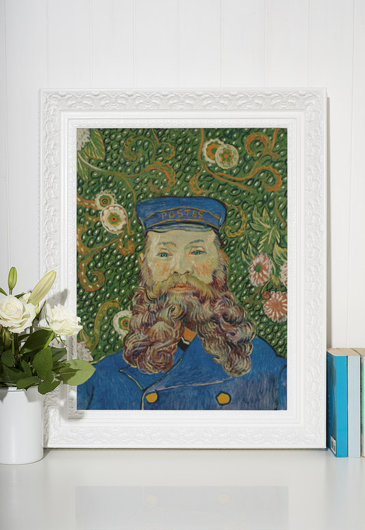 Vincent Van Gogh Portretter Kunstsamling - Kunsttrykk A3+/A3 - Uten ramme #8 Portrait of Joseph Roulin (the postman) (1888)