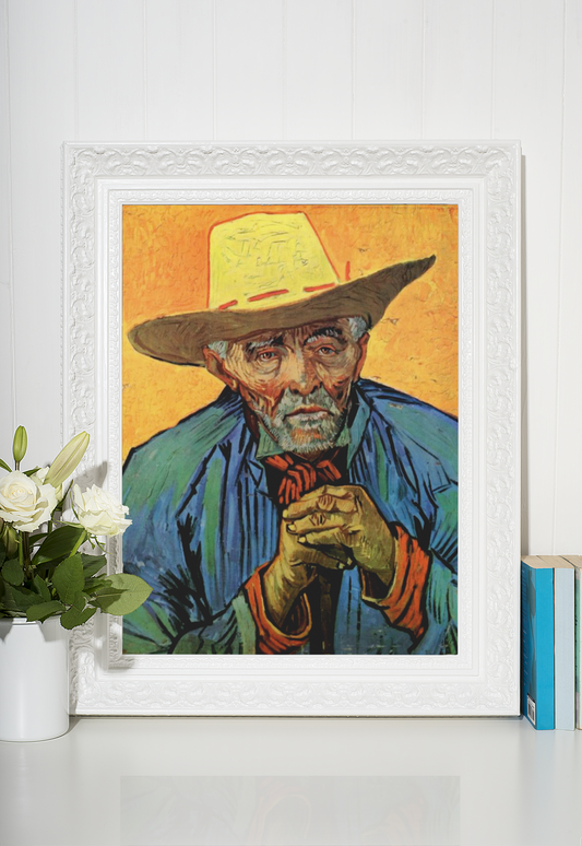 Vincent Van Gogh Portretter Kunstsamling - Kunsttrykk A3+/A3 - Uten ramme #5 Portrait of Patience Escalier (1888)