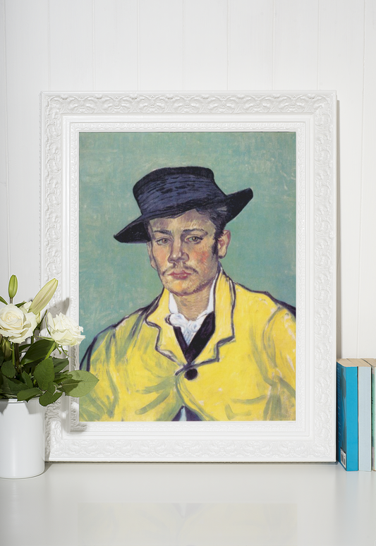 Vincent Van Gogh Portretter Kunstsamling - Kunsttrykk A3+/A3 - Uten ramme #9 Portrait of Armand Roulin (1888)
