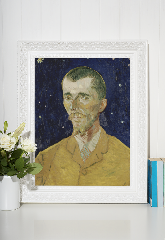 Vincent Van Gogh Portretter Kunstsamling - Kunsttrykk A3+/A3 - Uten ramme #4 Portrait of Eugène Boch (1888)