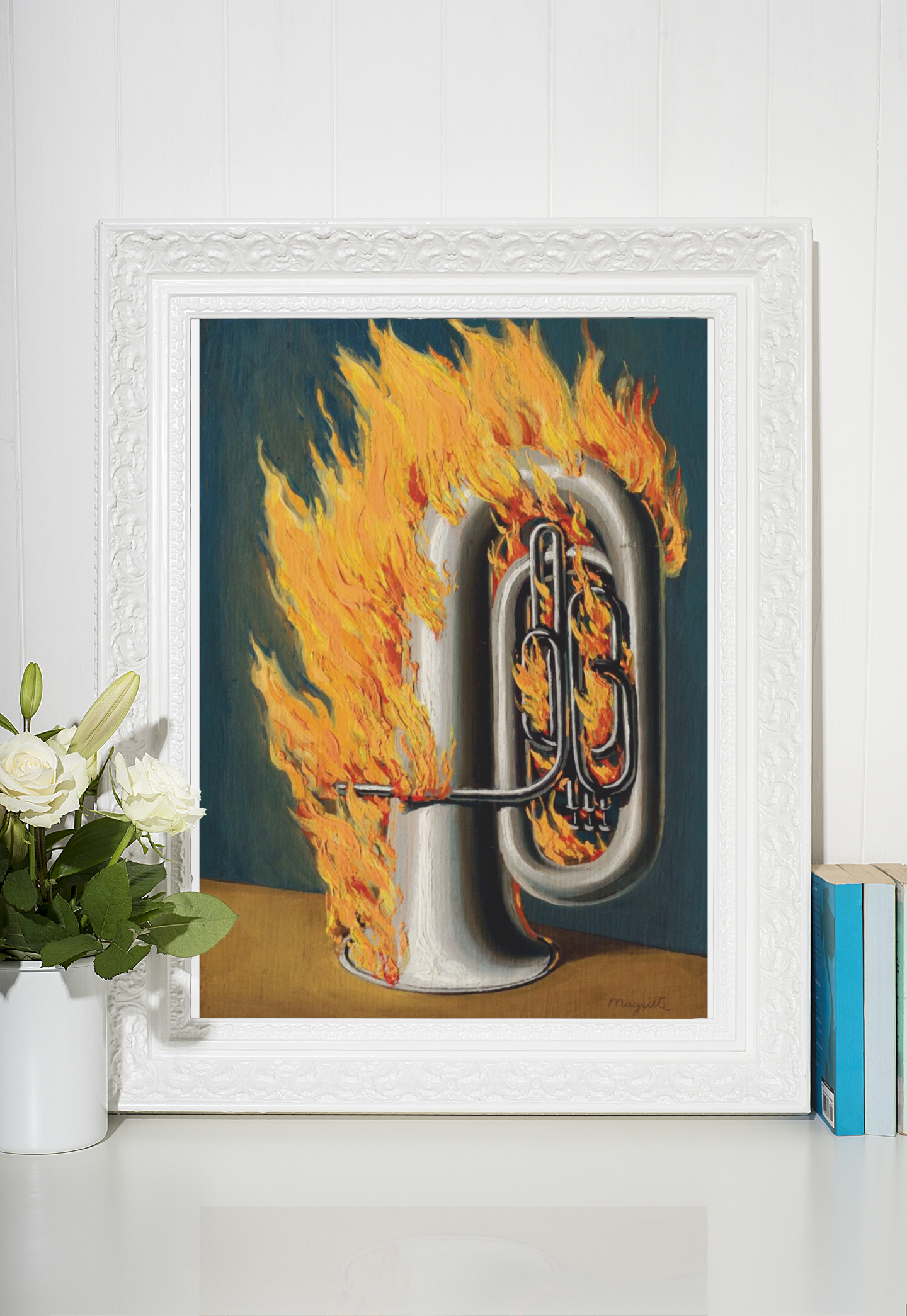 Renè Magritte Kunstsamling - Kunsttrykk A3+/A3 - Uten ramme