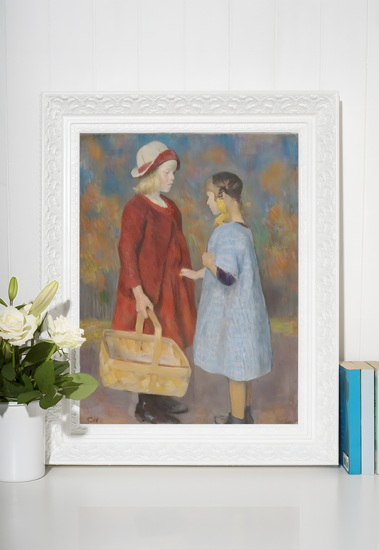 Erik Werenskiold (1855-1938) Kunstsamling - Kunsttrykk A3+/A3 - Uten ramme #7